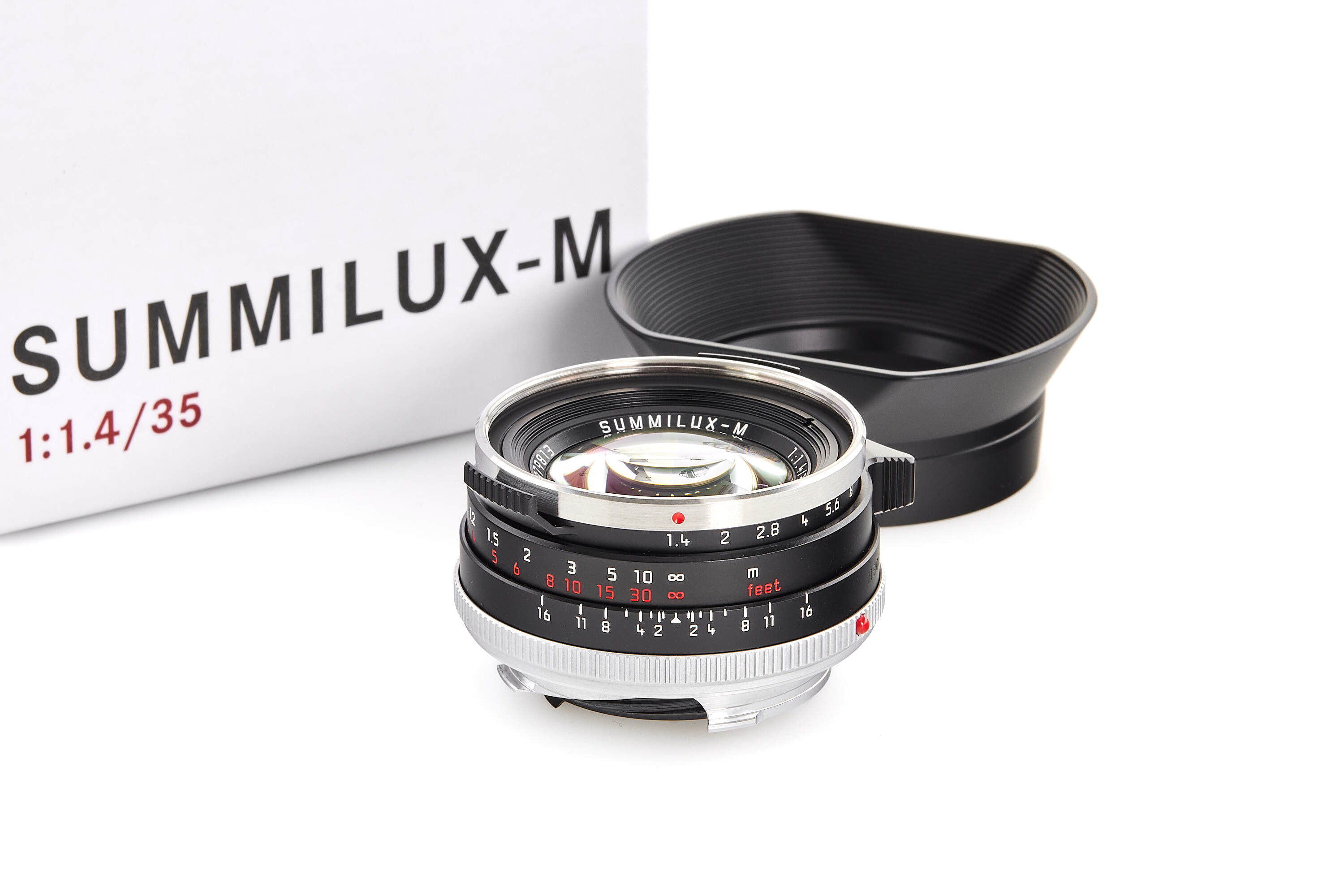 Summilux-M 1.4/35mm 11300 limited edition Black Steel Rim *