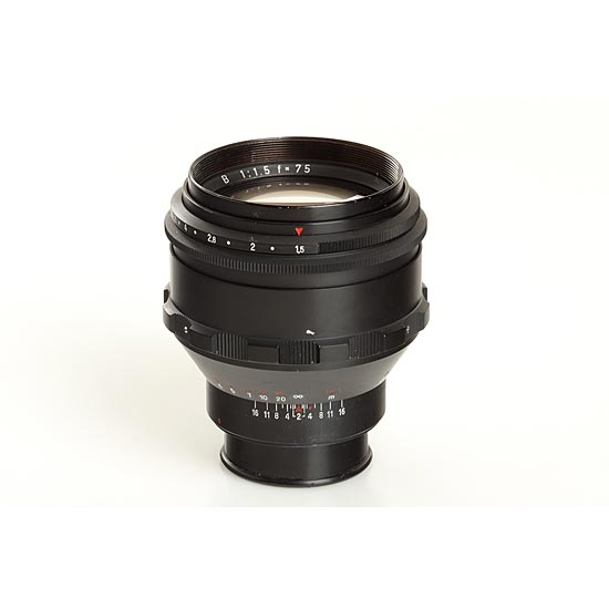 Carl Zeiss Jena Biotar 1.5/75mm black Carl Zeiss Jena Biotar 1.5/75mm black