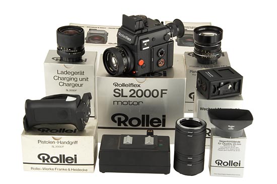 Rolleiflex  SL2000F Motor 'Demo' outfit