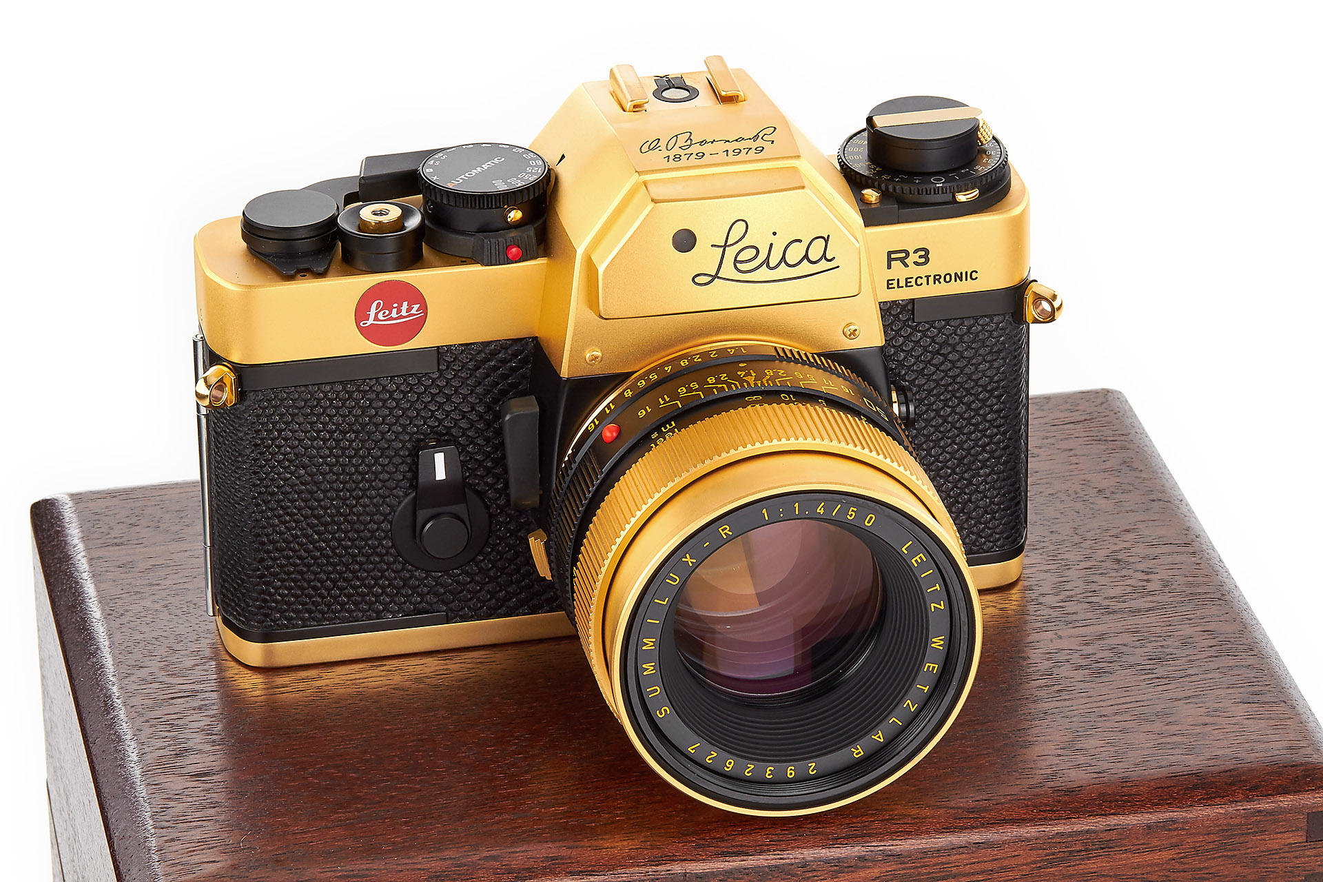 Leica R3 Gold 'Oskar Barnack'