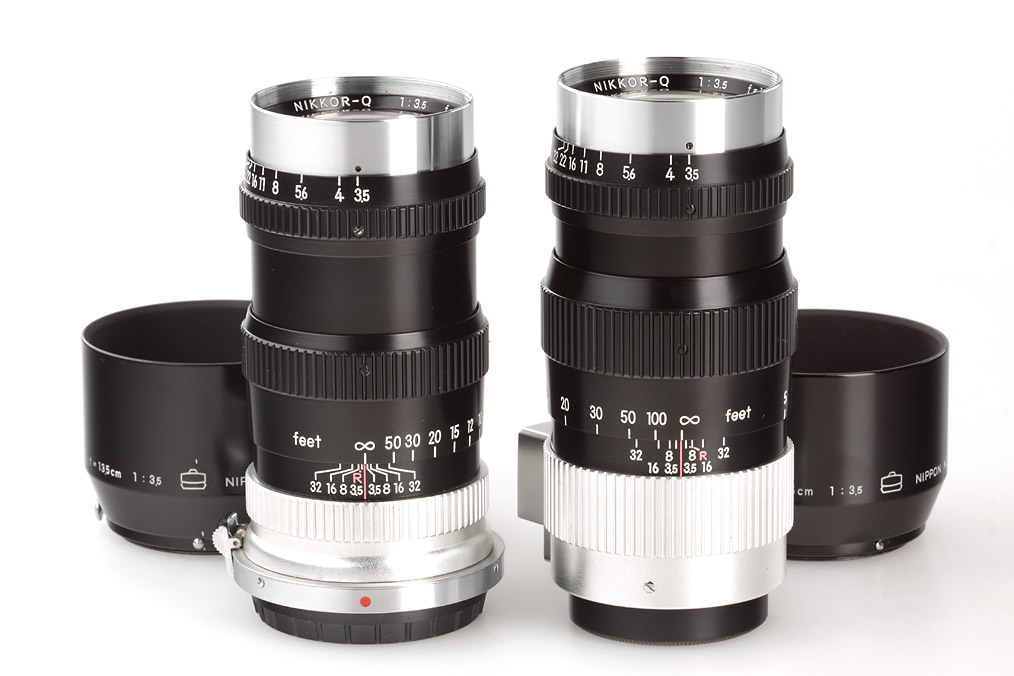 Nikkor-Q 3.5/13.5cm (various)