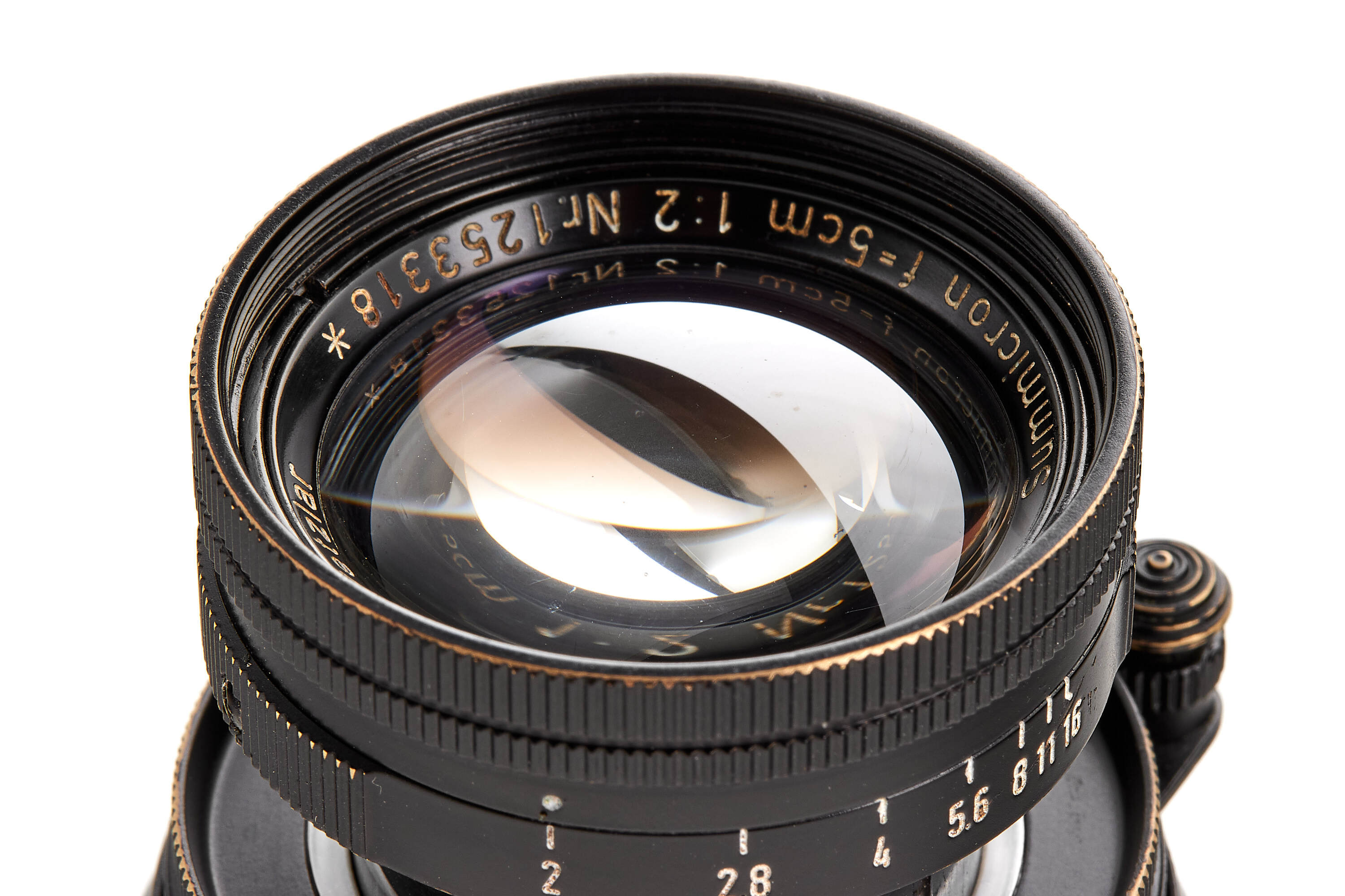 Summicron 2/5cm collapsible black paint