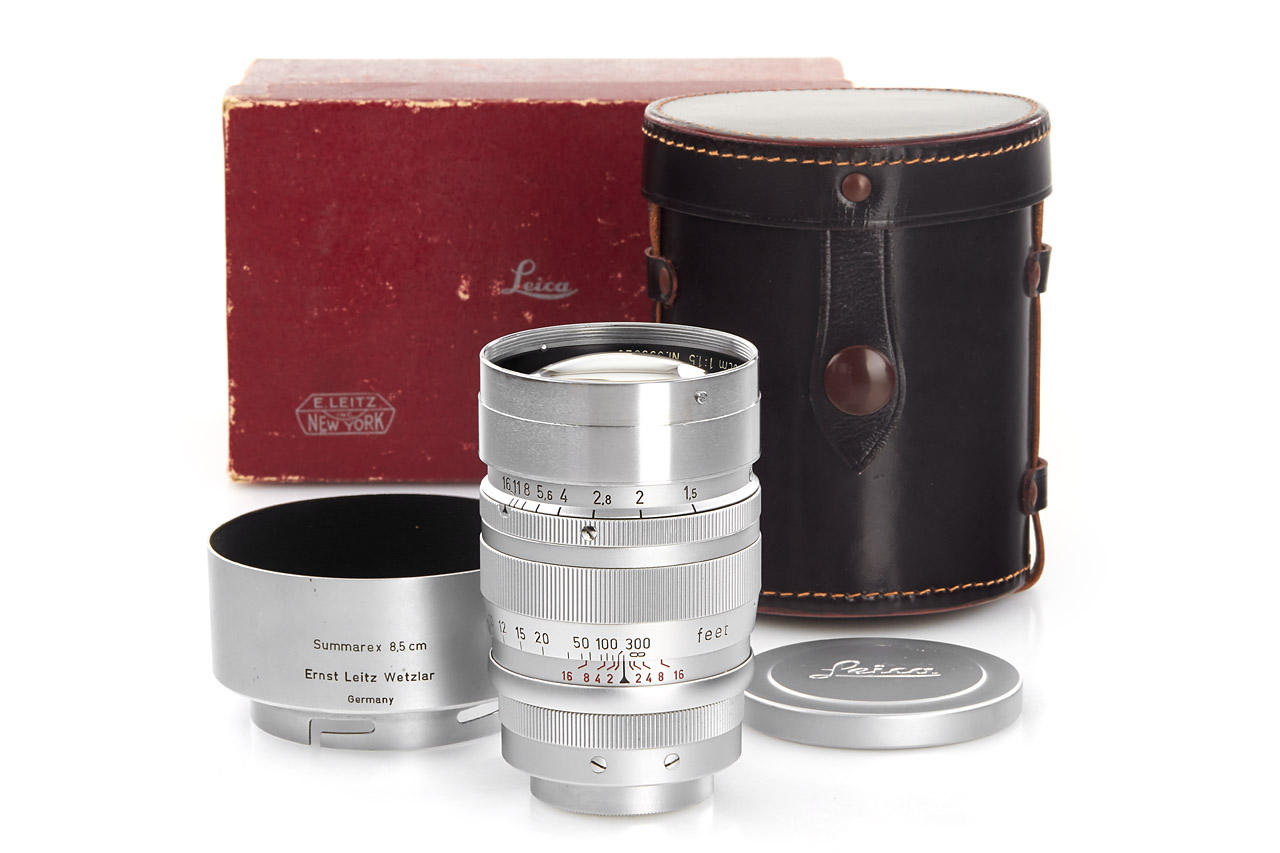 Summarex 1.5/8.5cm chrome