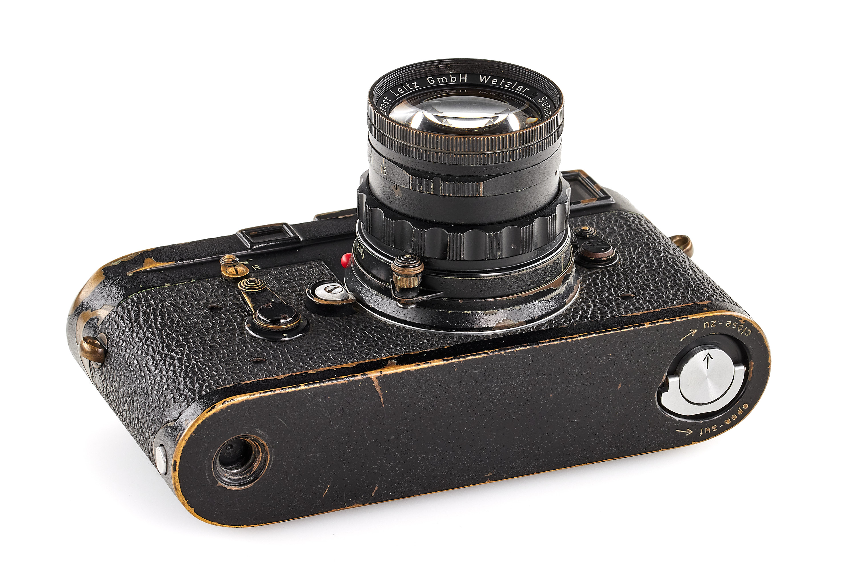 Leica M3 black paint with Summicron 2/50mm black paint / brass mount