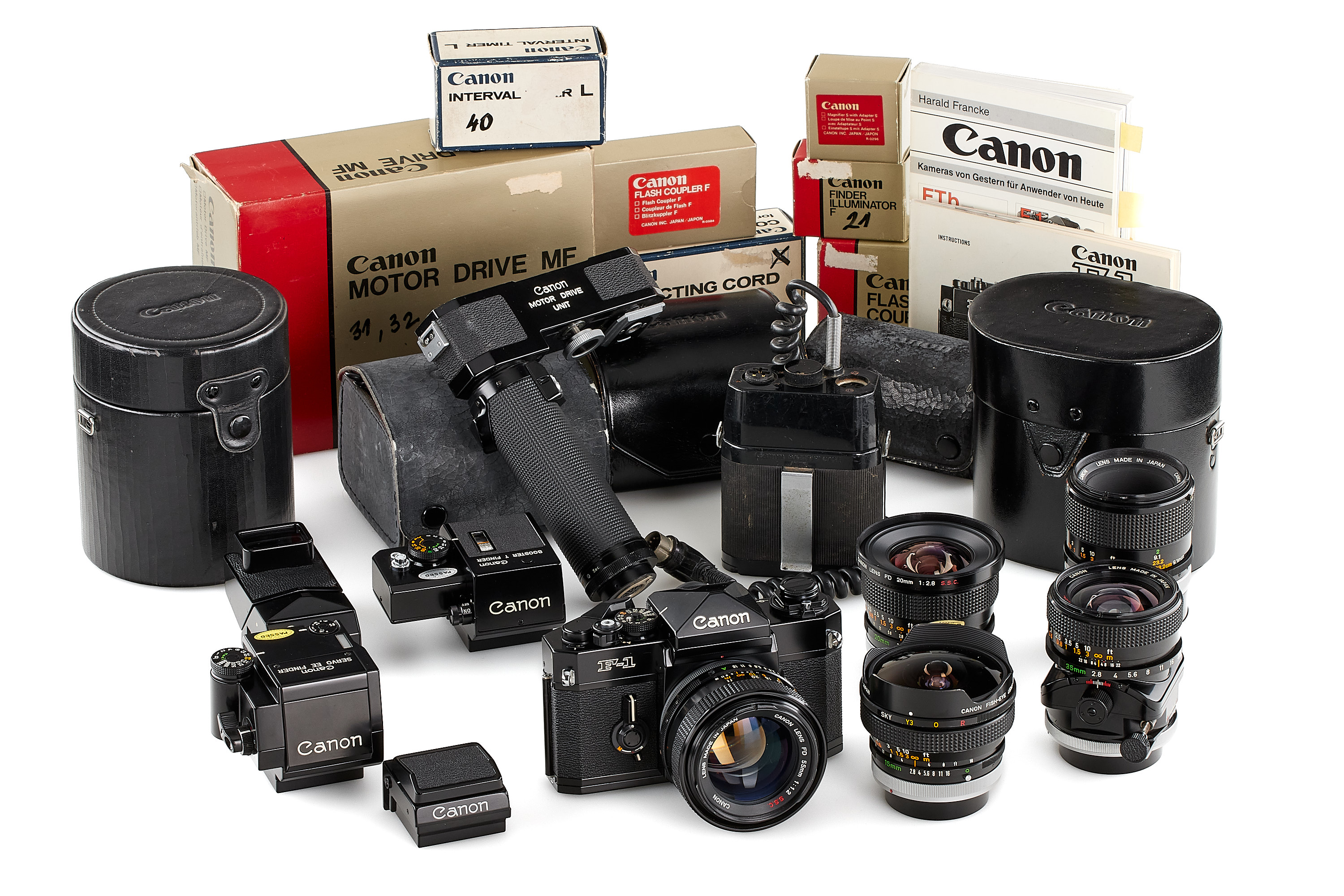 Canon F1 outfit