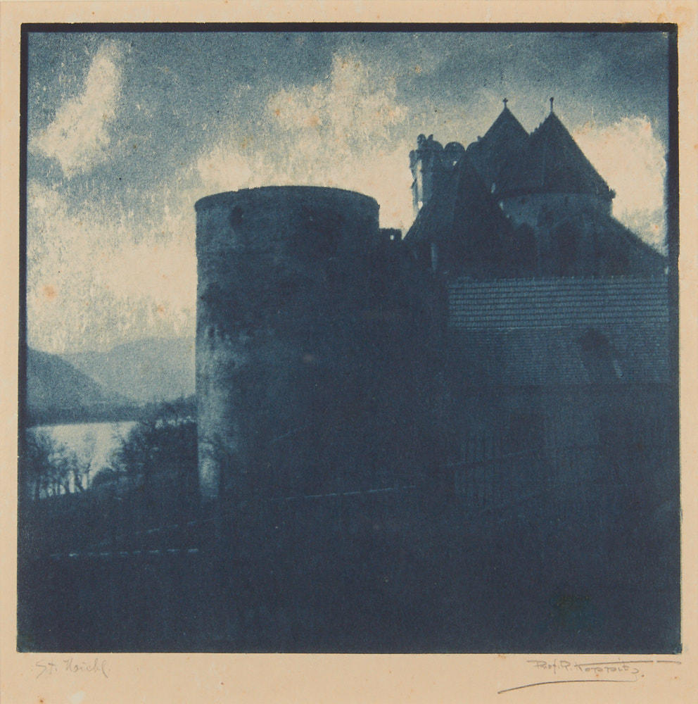 RUDOLF KOPPITZ (1884–1936) Sankt Michael, Wachau, Austria 1912