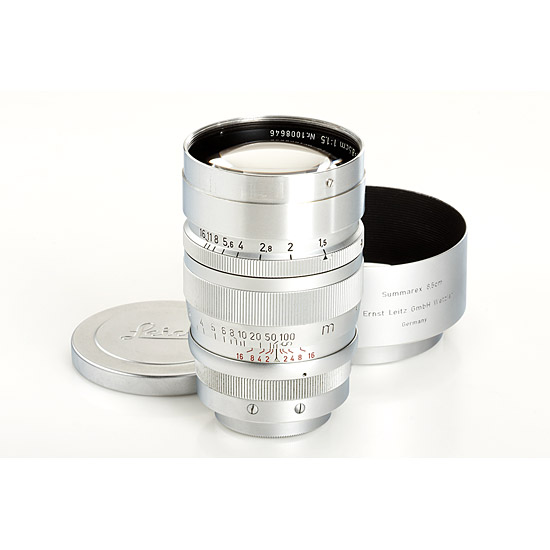 Summarex  1.5/8.5cm chrome