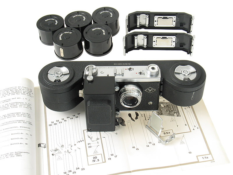 Agfa  Registrierkamera Type 3900 BUNDESWEHR