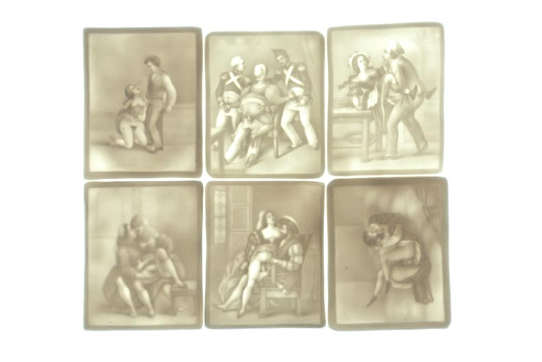 Set of Erotic Lithophanes