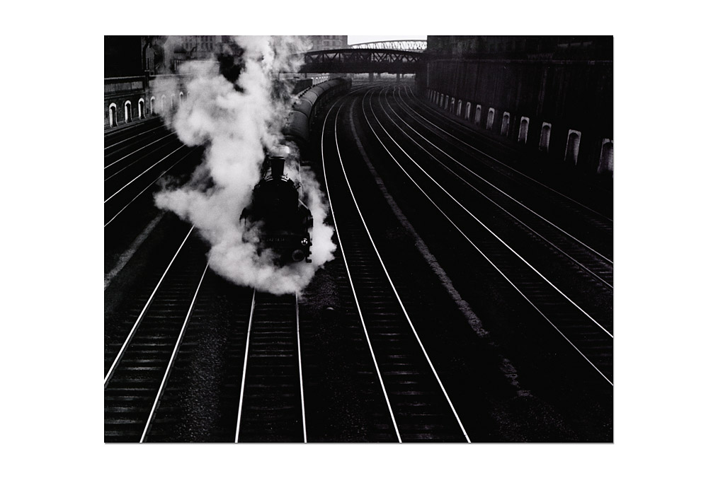 René Groebli (*1927), Eisenbahn / Train (from the series "Magie der Schiene")