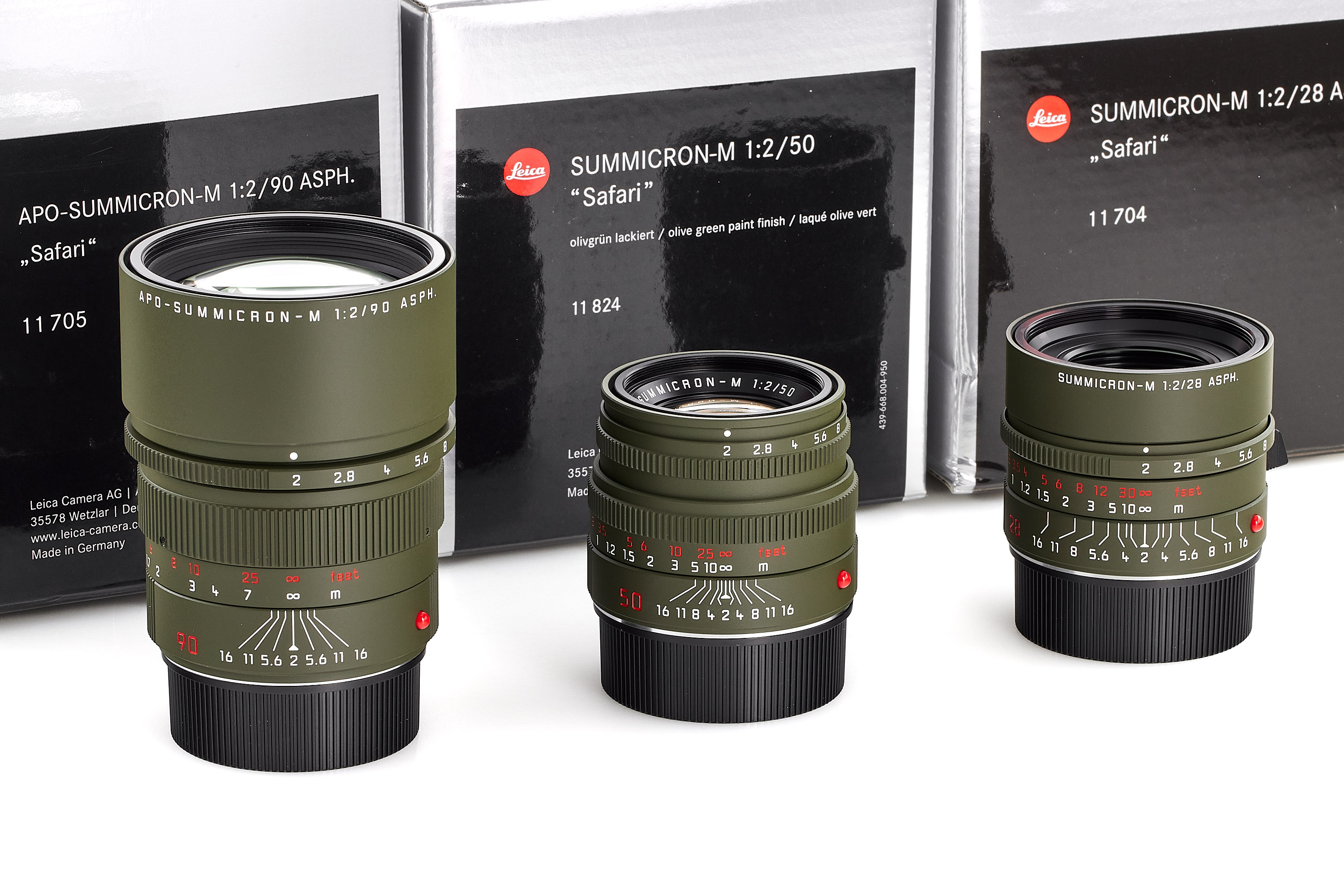 Leica M Safari 28/50/90mm lenses set * | A01593