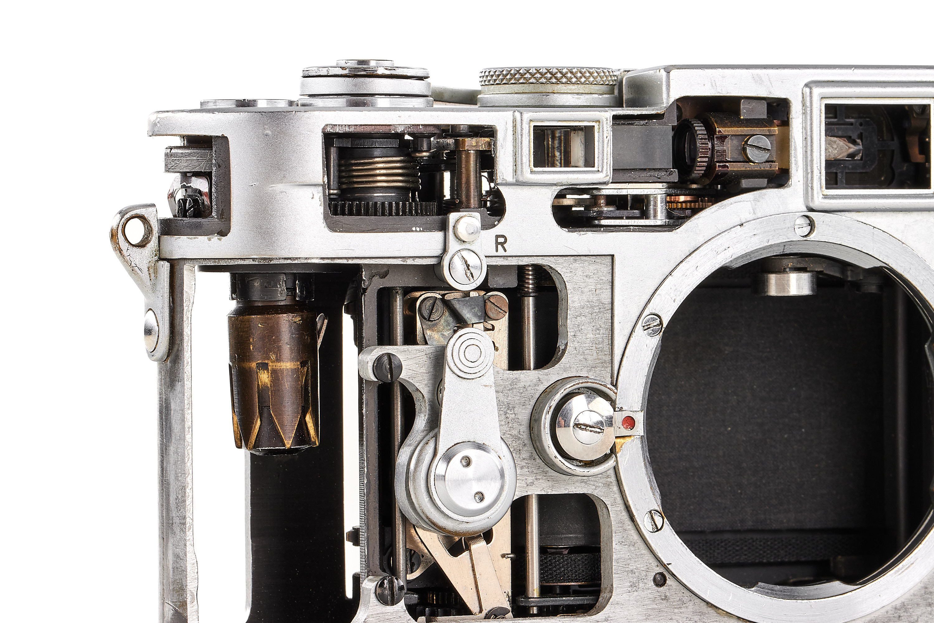 Leica M3 ELC cut-away model *
