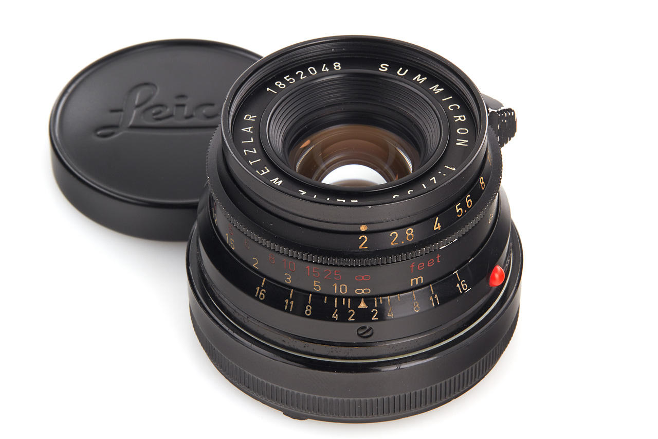 Summicron 2/35mm black paint  M2