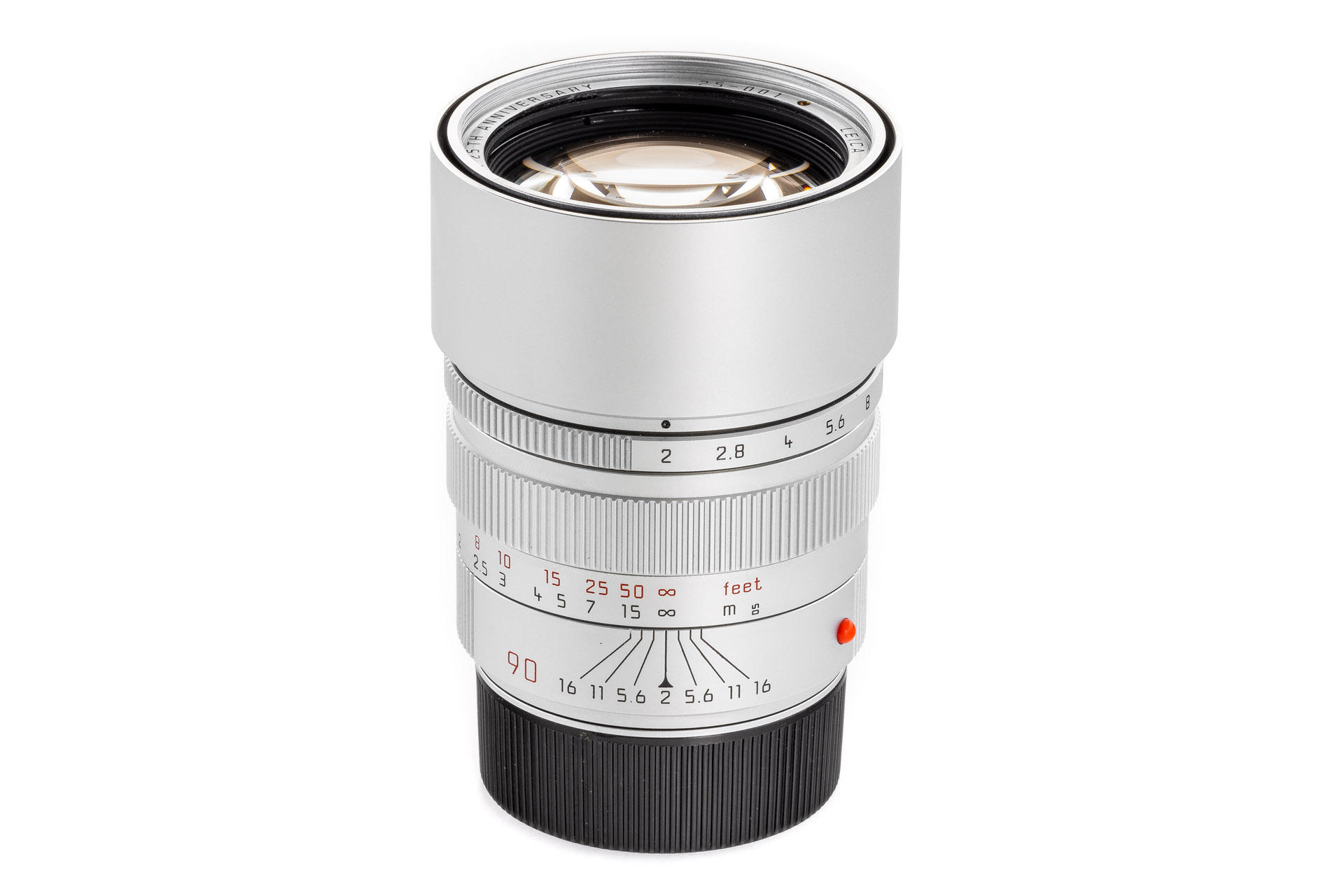 Summicron-M 2/90mm chrome 'LHSA 25th Anniversary' * Summicron-M 2/90mm chrome 'LHSA 25th Anniversary' *