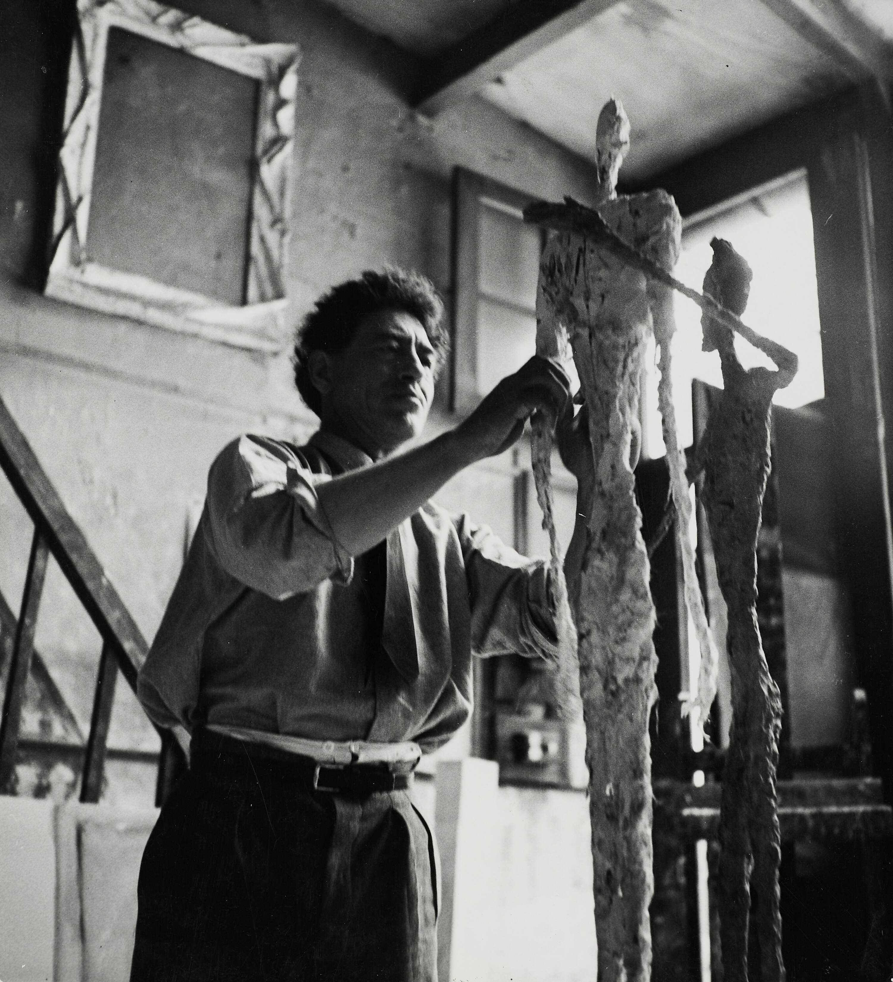 ERNST SCHEIDEGGER (1923–2016) - Alberto Giacometti, Paris 1962