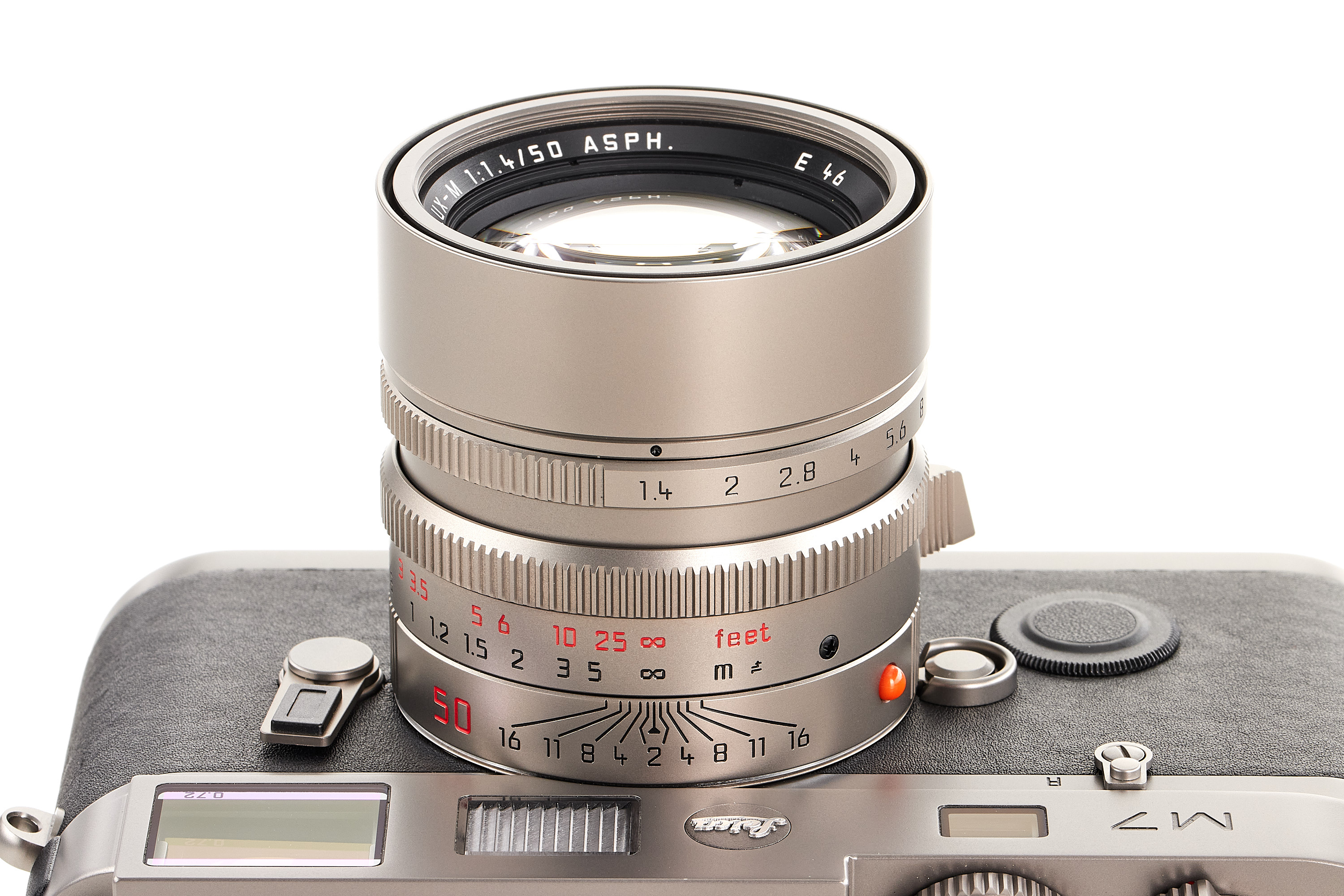 Leica M7 Titan '50 Jahre Leica M System' 10570 *