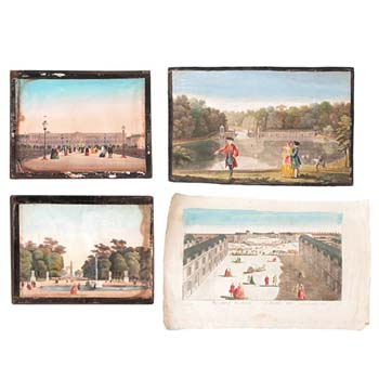 French Peep box views