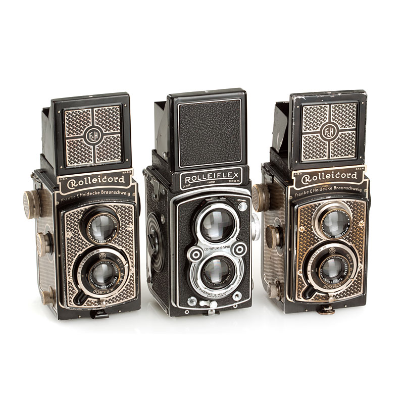 Rolleiflex and Rolleicord (Lot) Rolleiflex and Rolleicord (Lot)