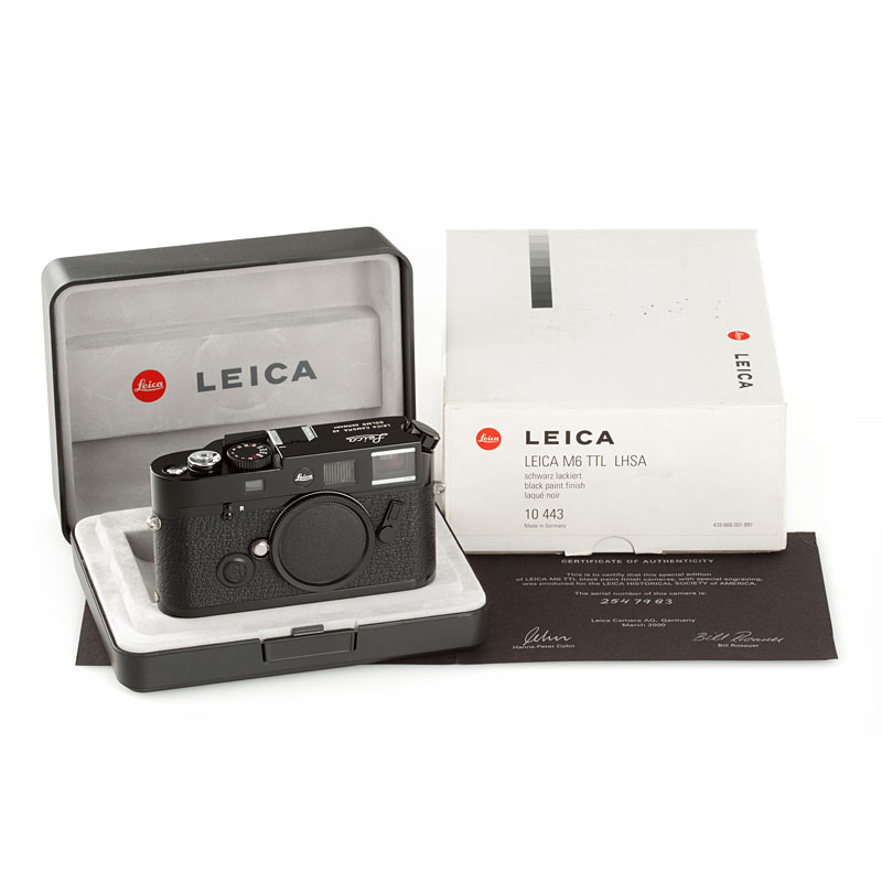 M6 TTL 0,72 Schwarz Lackiert LHSA