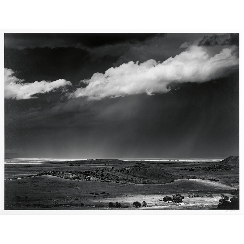 Ansel Adams (1902–1984), ›Storm over the Great Plains from Cimarron, New Mexico‹
