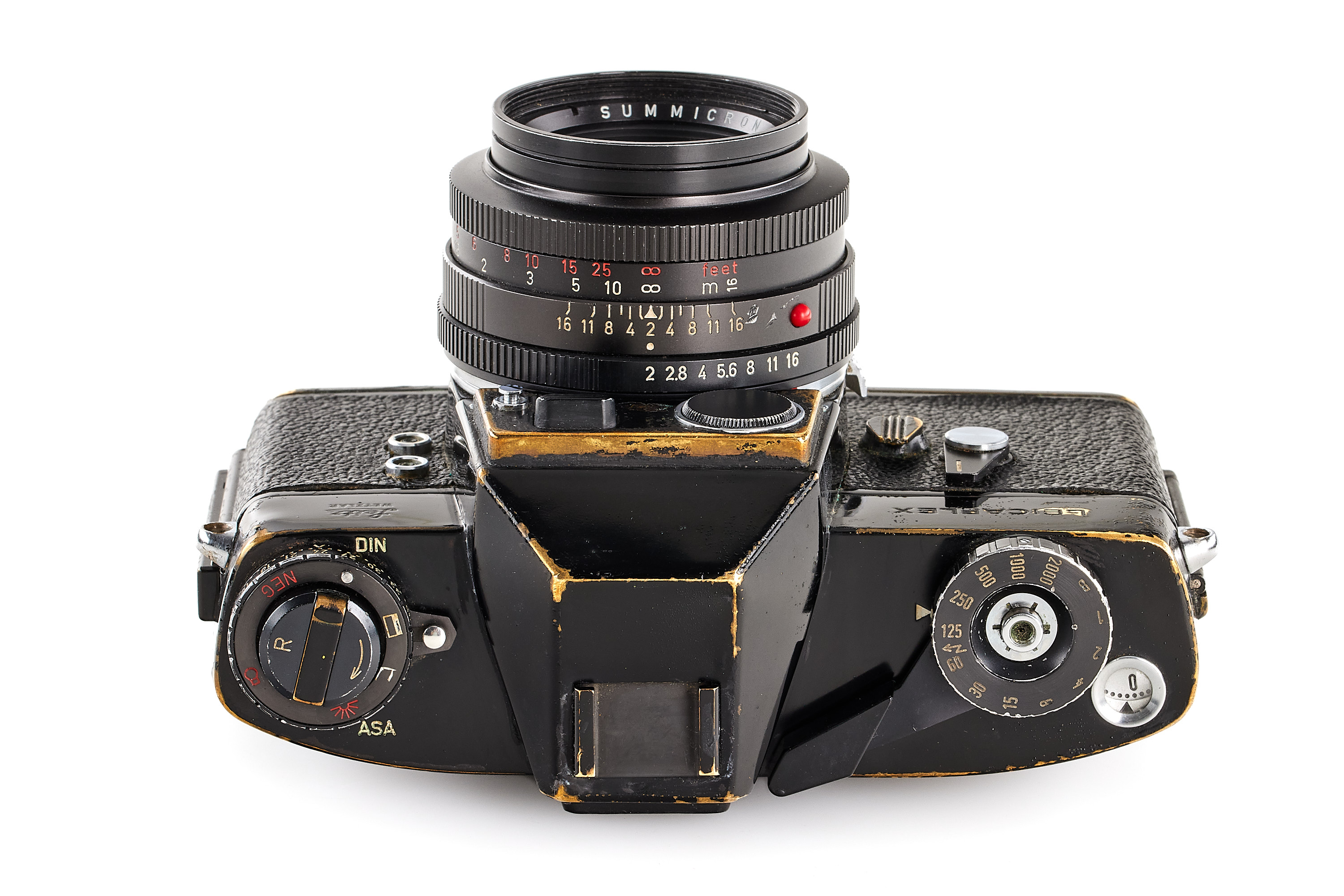 Leicaflex black paint with unnumbered Summicron-R 2/50mm