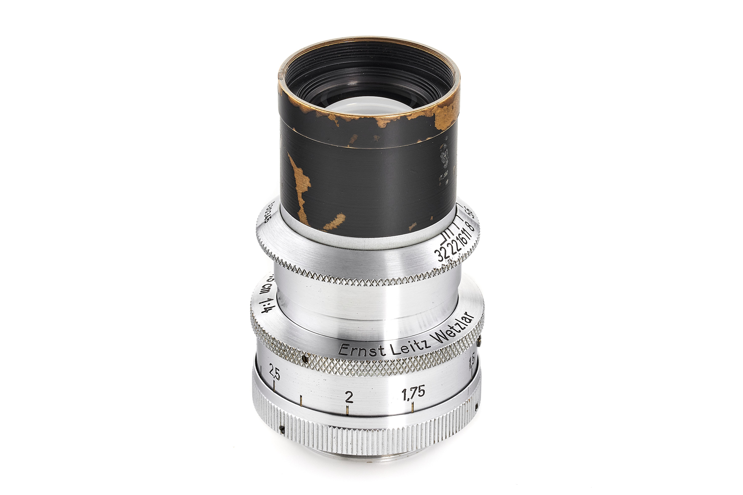 Leitz f. C-Mount Tele-Anastigmat 4/7.5cm black/chrome