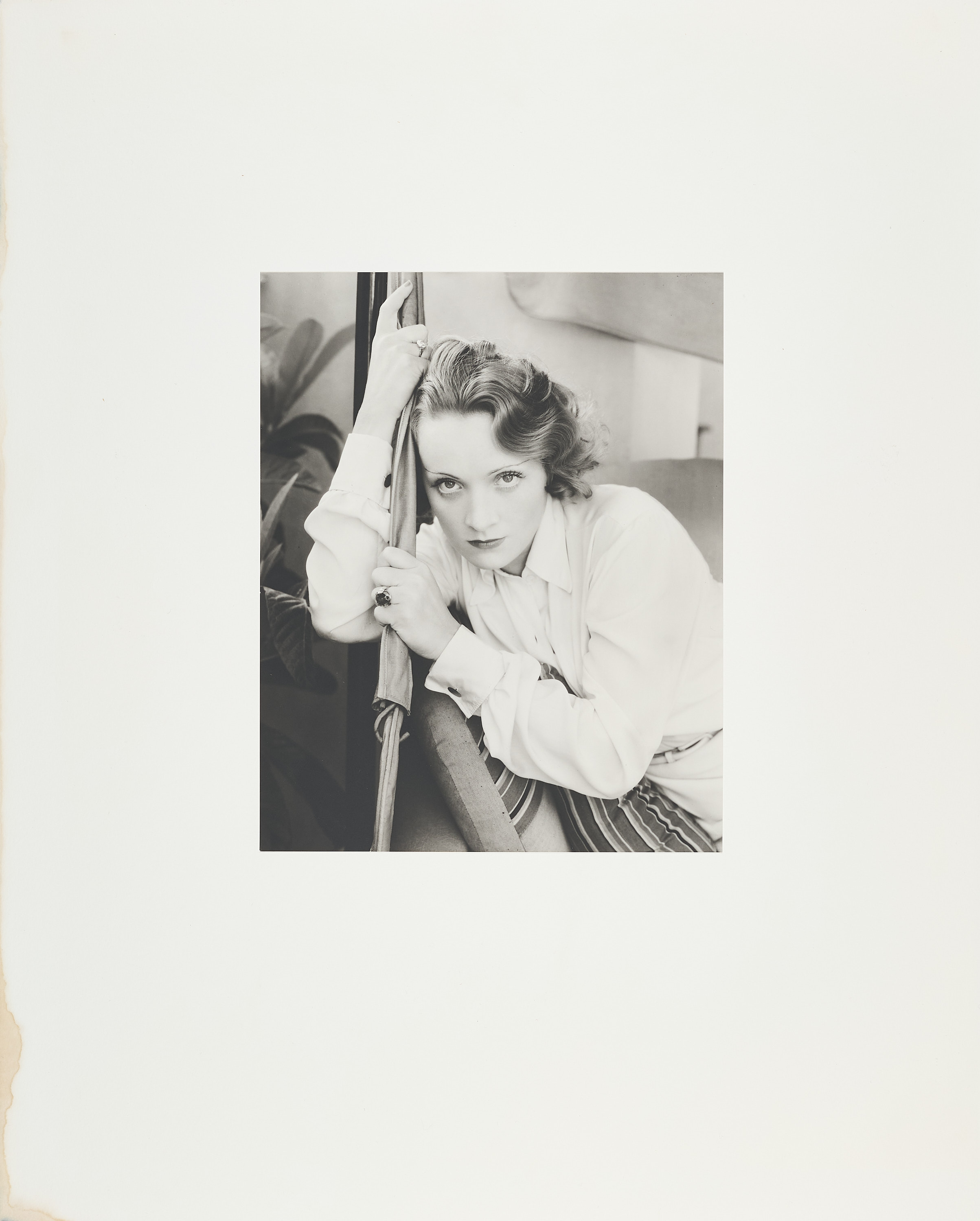 EDWARD STEICHEN (1879–1973) - Marlene Dietrich, Hollywood 1931