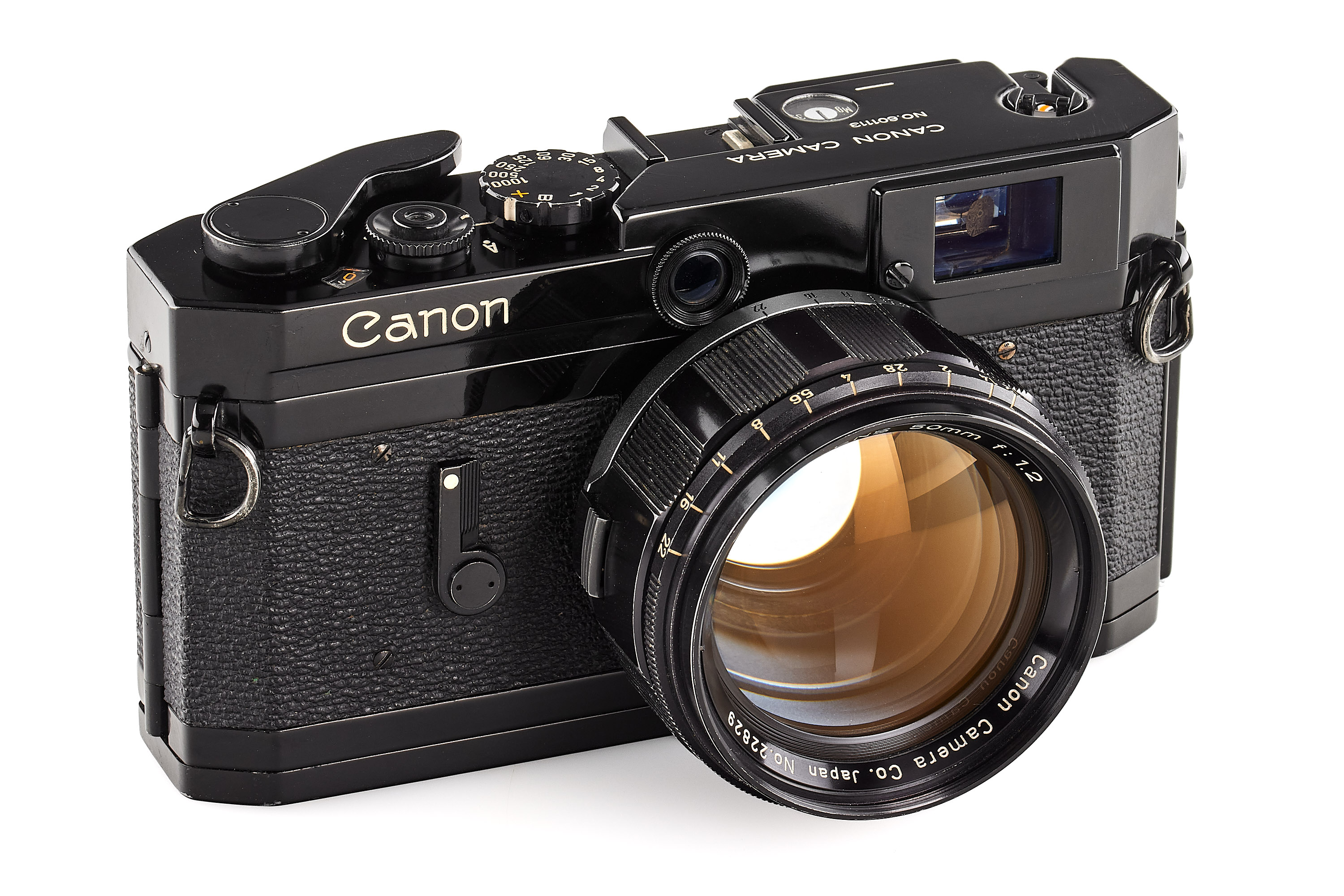 Canon VI-L black paint with all-black 1.2/50mm *