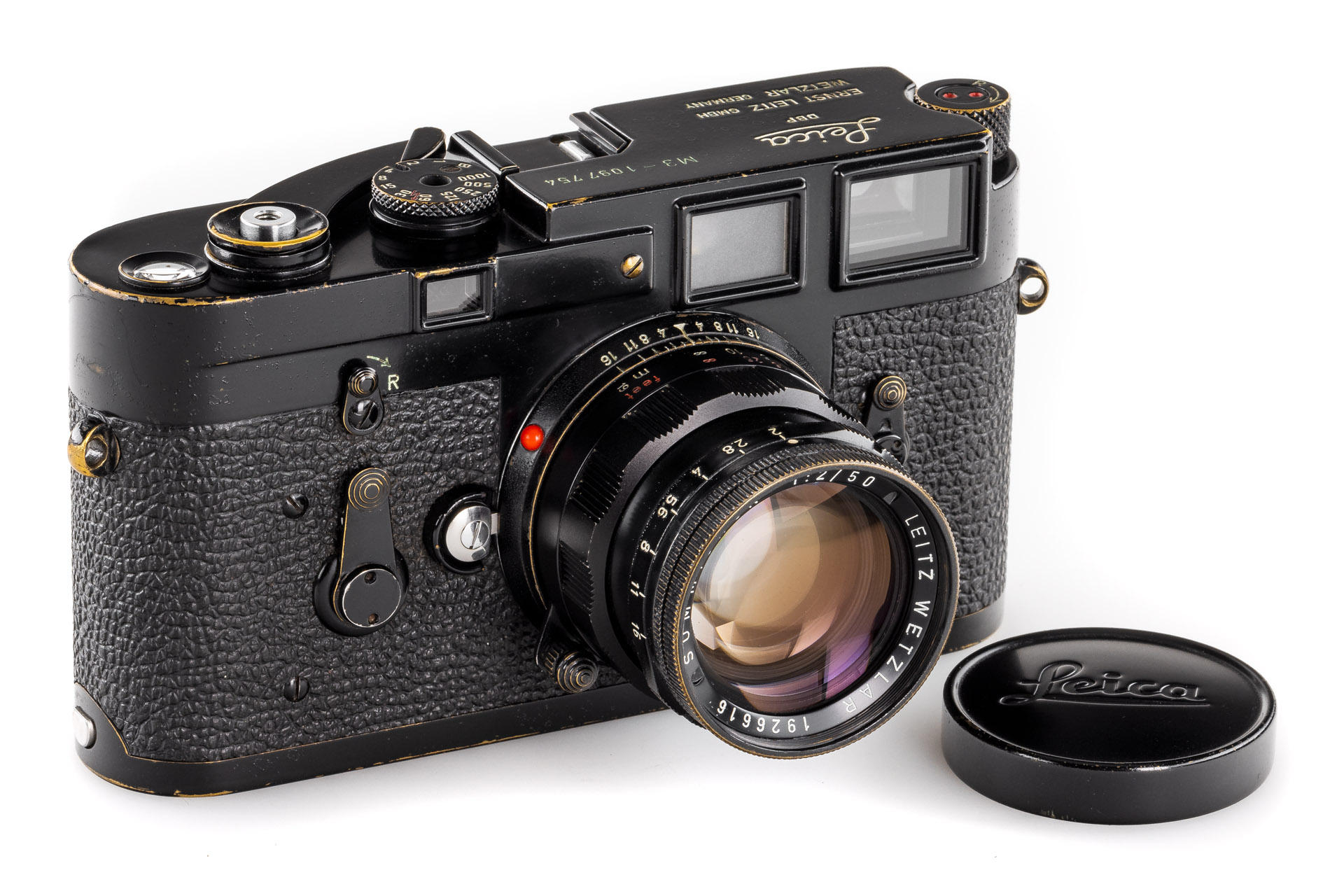 Leica M3 black paint set Leica M3 black paint set