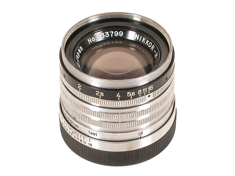 Nikon f.M39  Nikkor-H.C  2/5cm