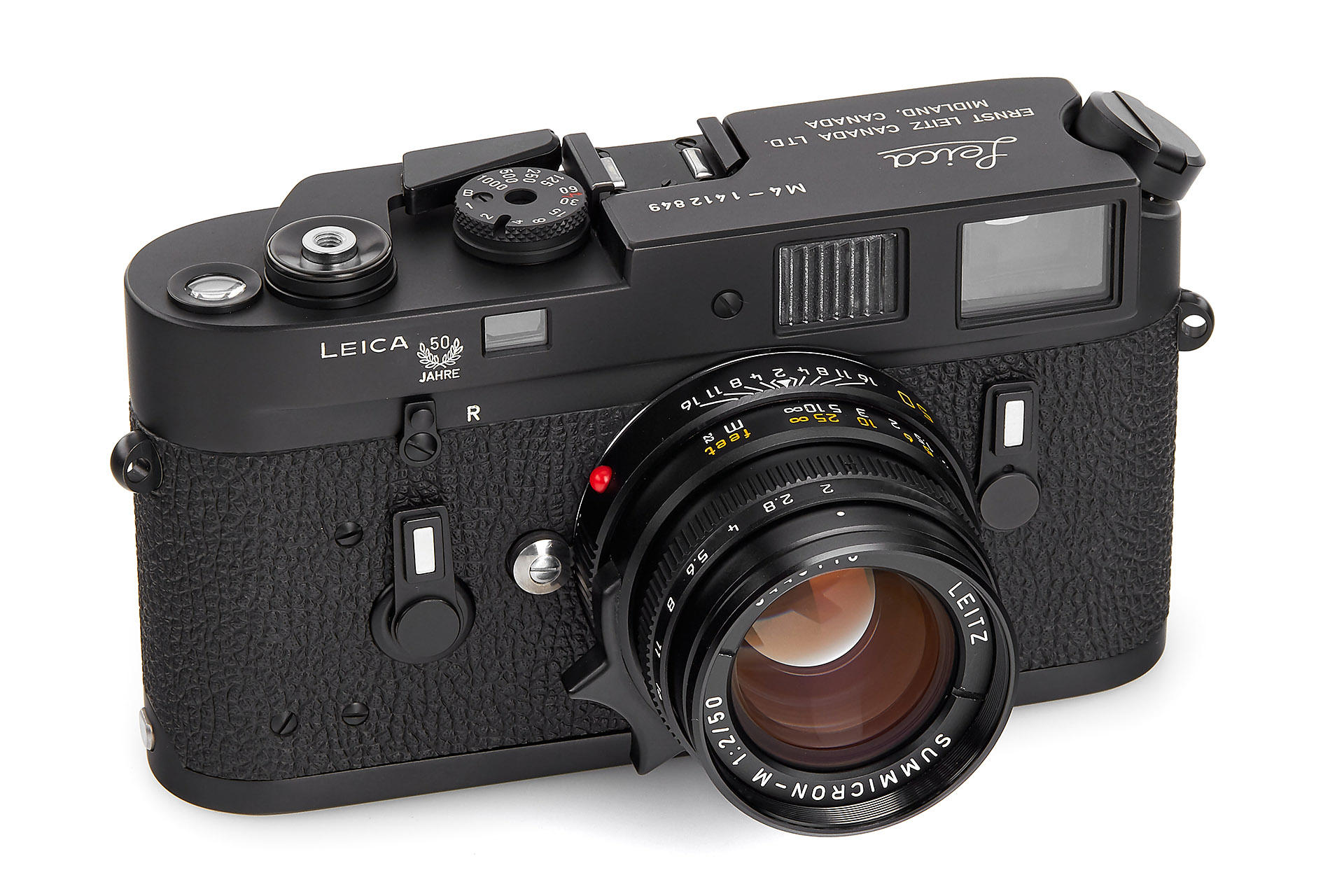Leica M4 black '50 Years' Canada