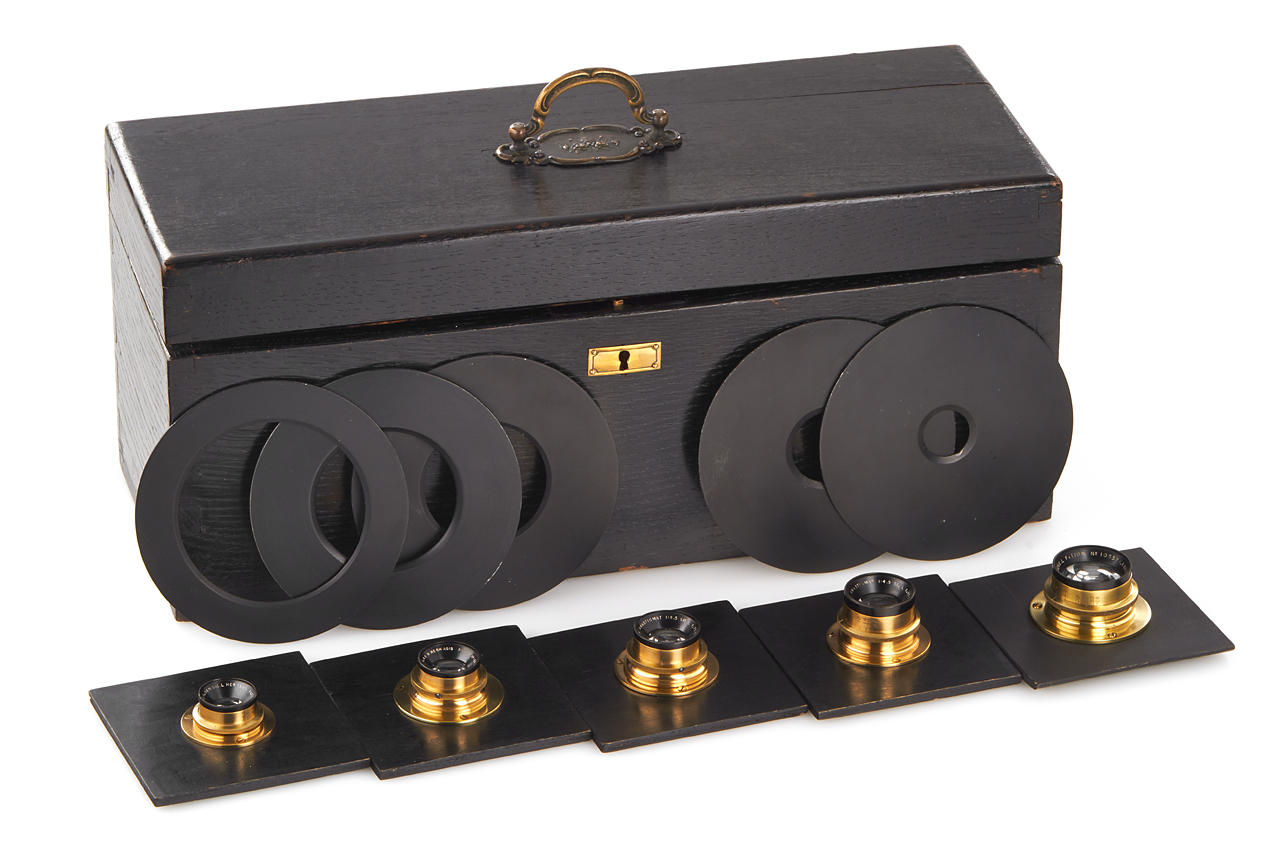 Hermagis Anastigmat Brass Lens set