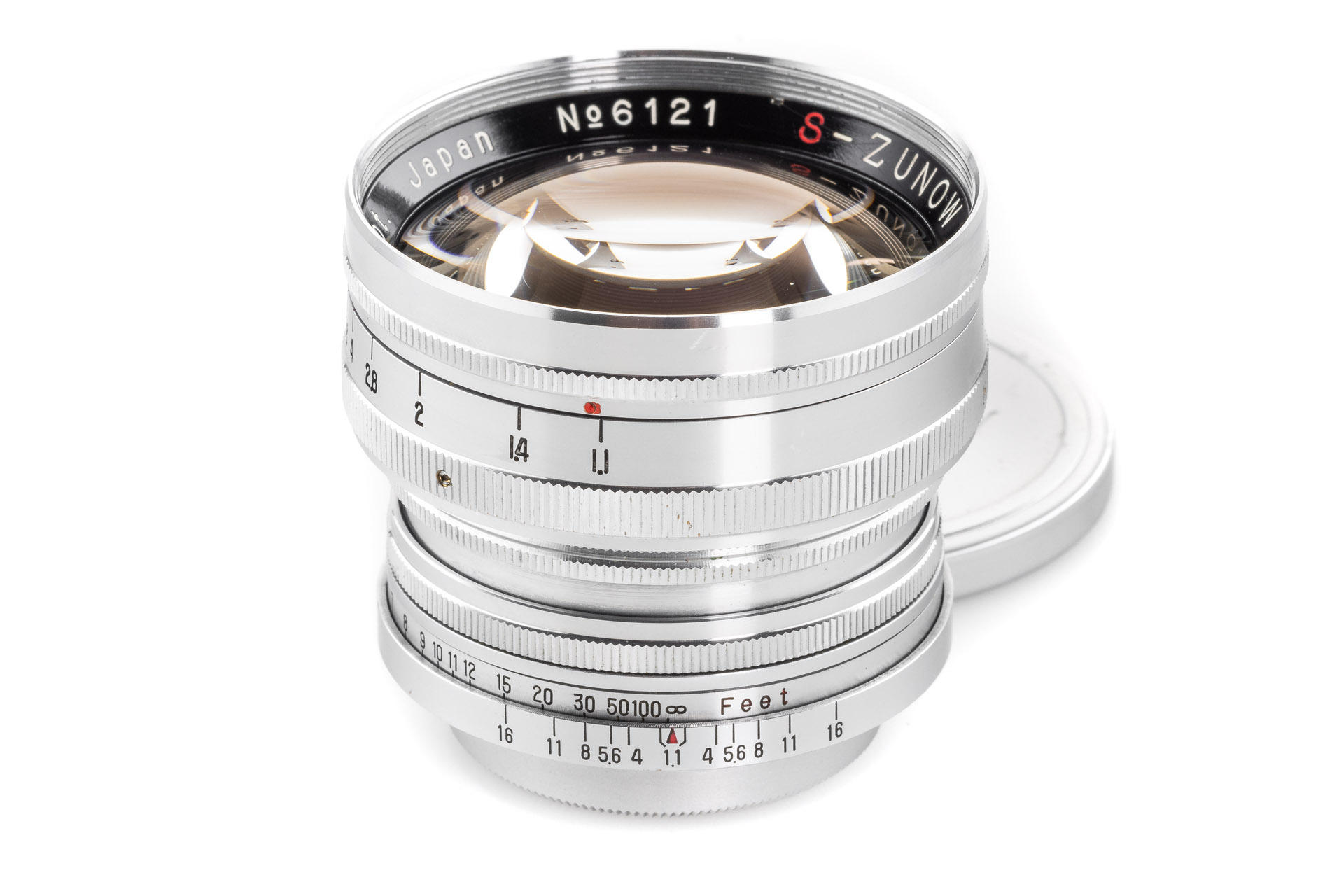 Zunow Opt. f. Leica M39 S-Zunow 1.1/5cm chrome Zunow Opt. f. Leica M39 S-Zunow 1.1/5cm chrome