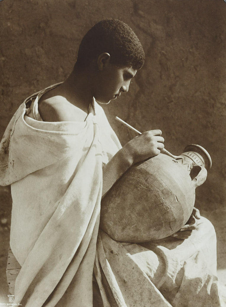 RUDOLF LEHNERT (1878–1948) / ERNST LANDROCK (1878–1966) Mediterranean Album containing 59 images (Tunis, Algeria, Italy, Spain), c. 1910