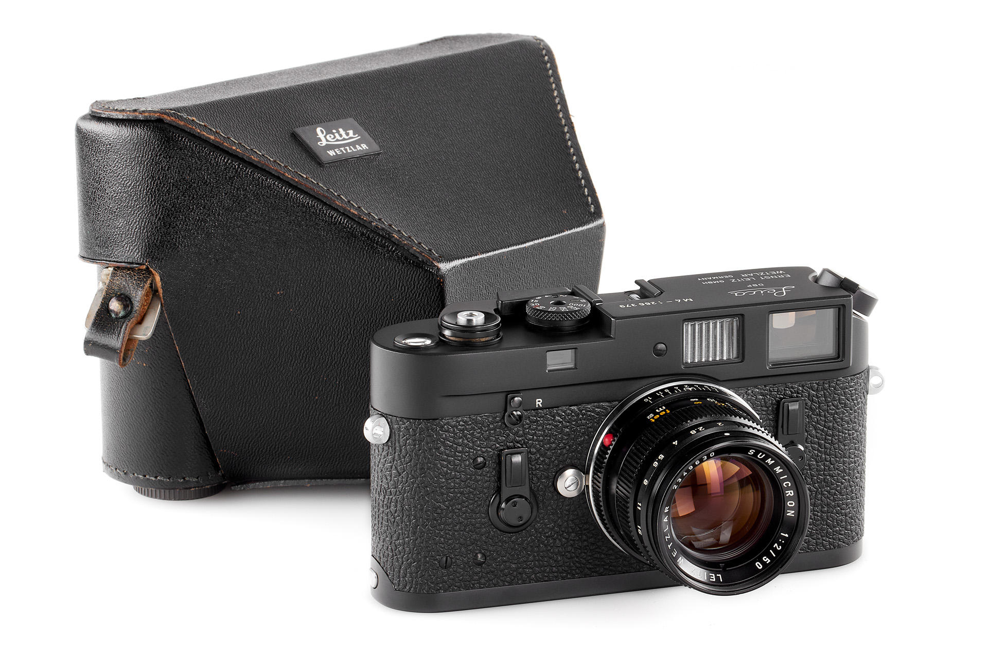 Leica M4 black set Leica M4 black set