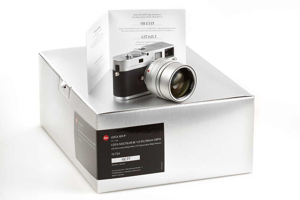 M9-P chrome + Noctilux 0.95/50mm chrome