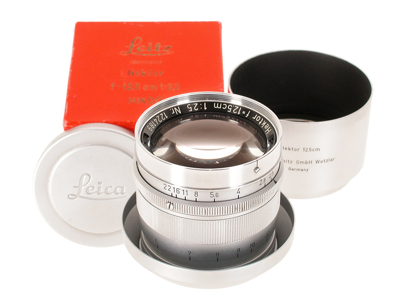 Hektor  2.5/12.5cm  Wetzlar