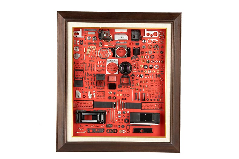 Nikon F  Explosion Display Camera