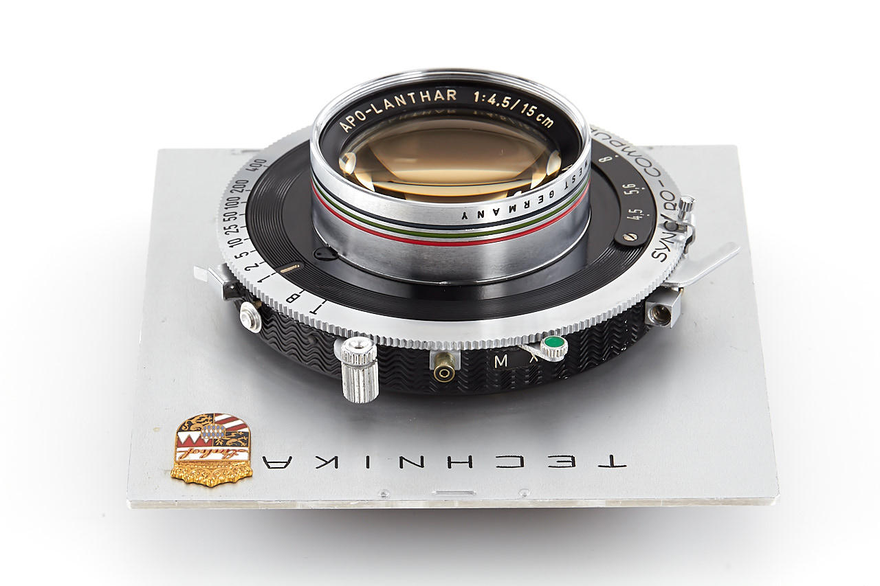 VOIGTLANDERフォクトレンダー APO-LANTHAR 15cm 4.5 Voigtlander Linhof APO-Lanthar 15cm f/4.5 lens in Synchro