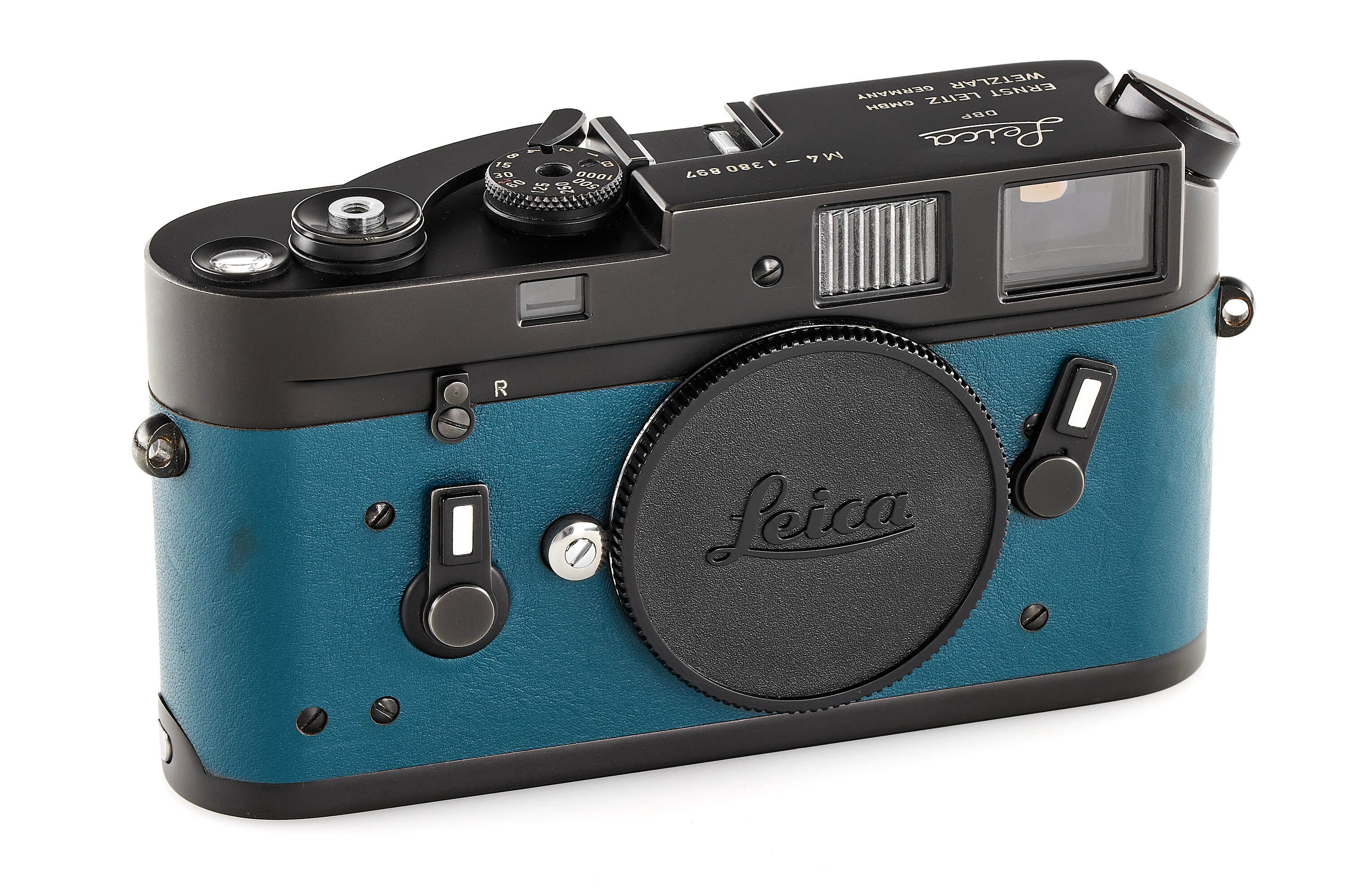 Leica M4 black 'octane' covering * Leica M4 black 'octane' covering *