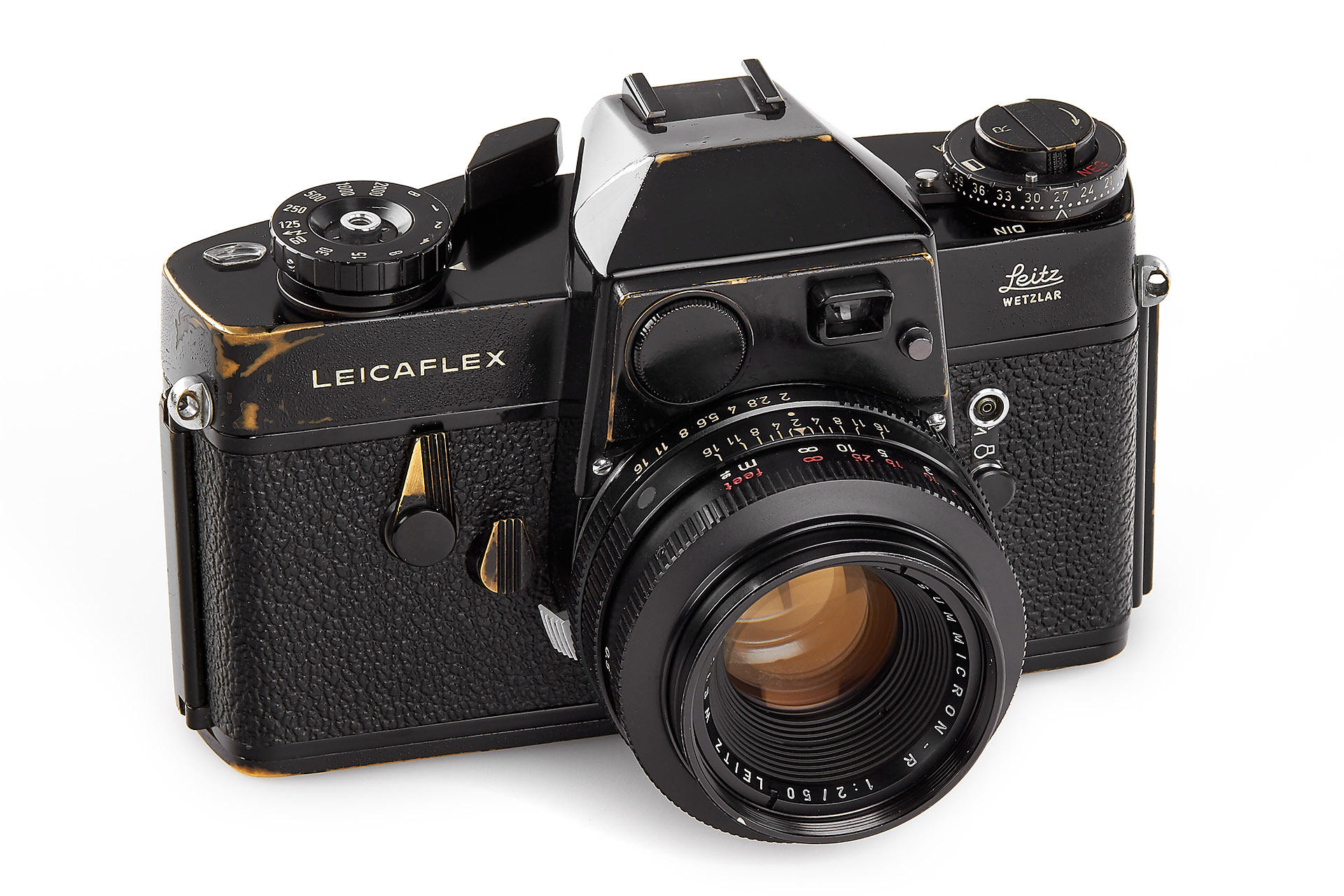 Leicaflex black paint