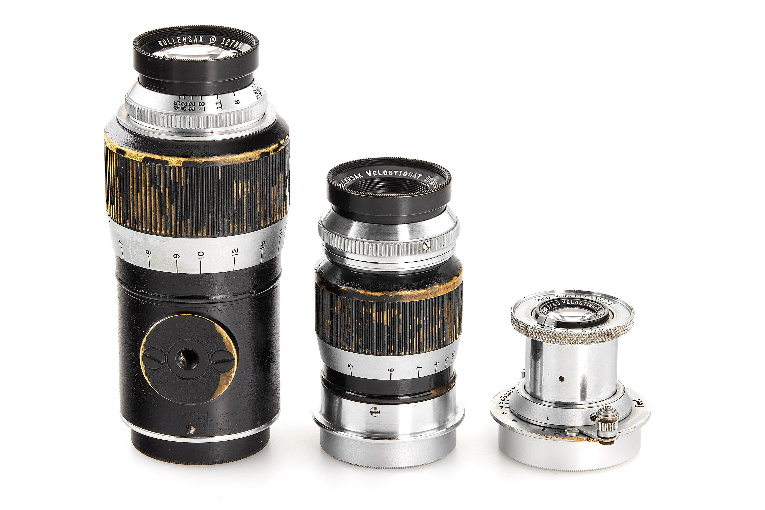 Wollensak Velostigmat Lenses set *