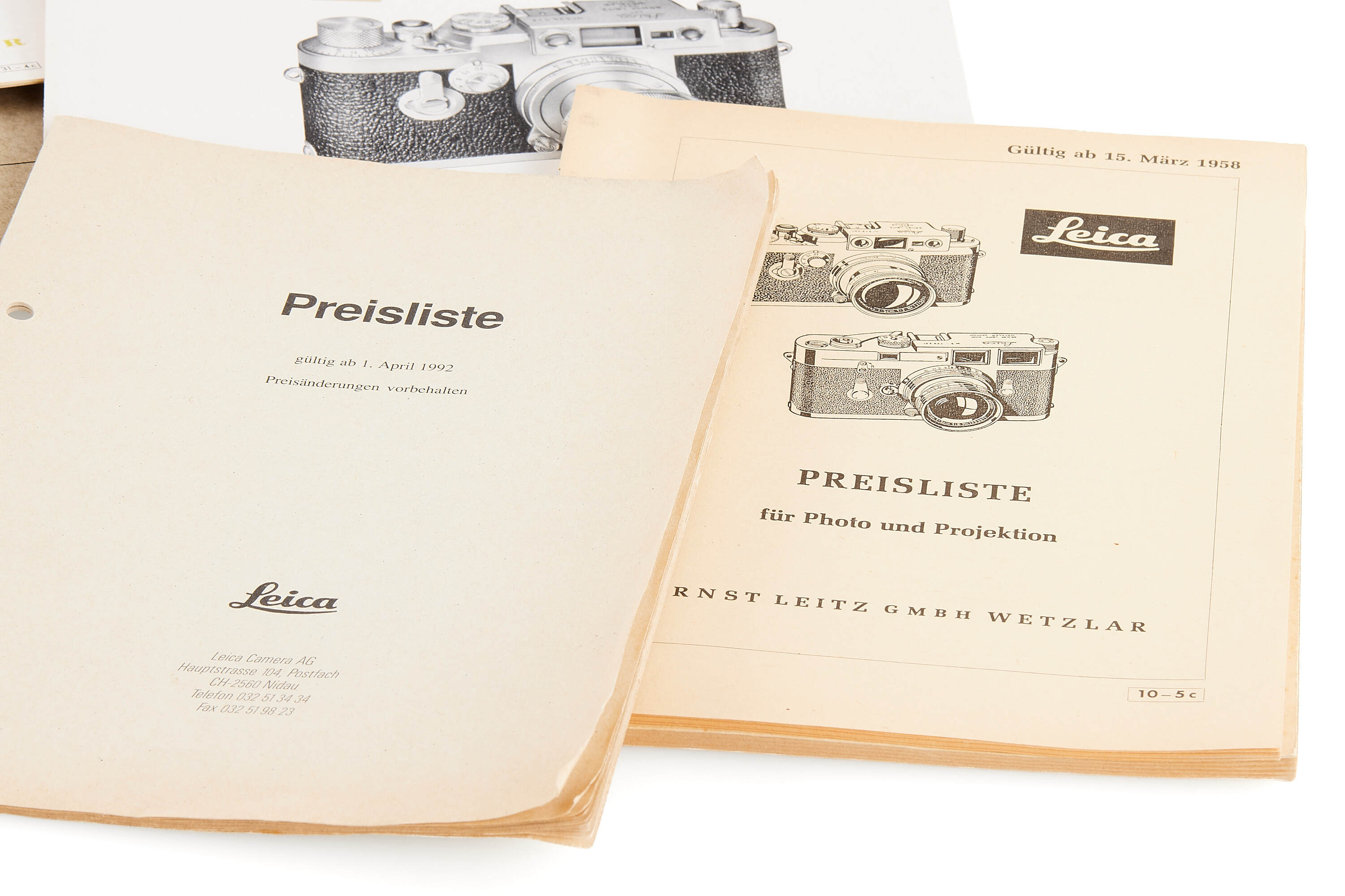 Leitz Brochures various *