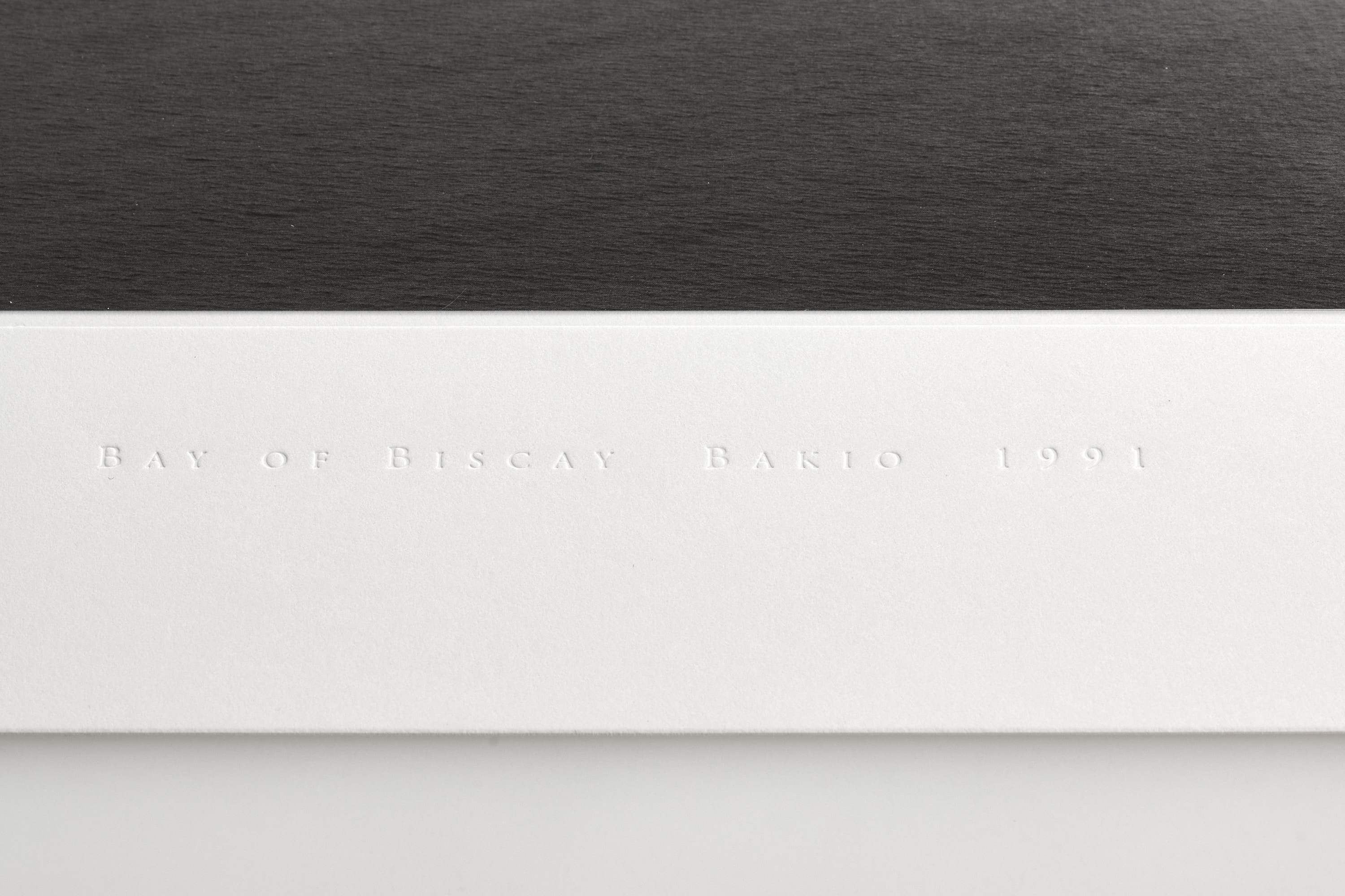 HIROSHI SUGIMOTO (*1948) - Bay of Biscay, Bakio, 1991