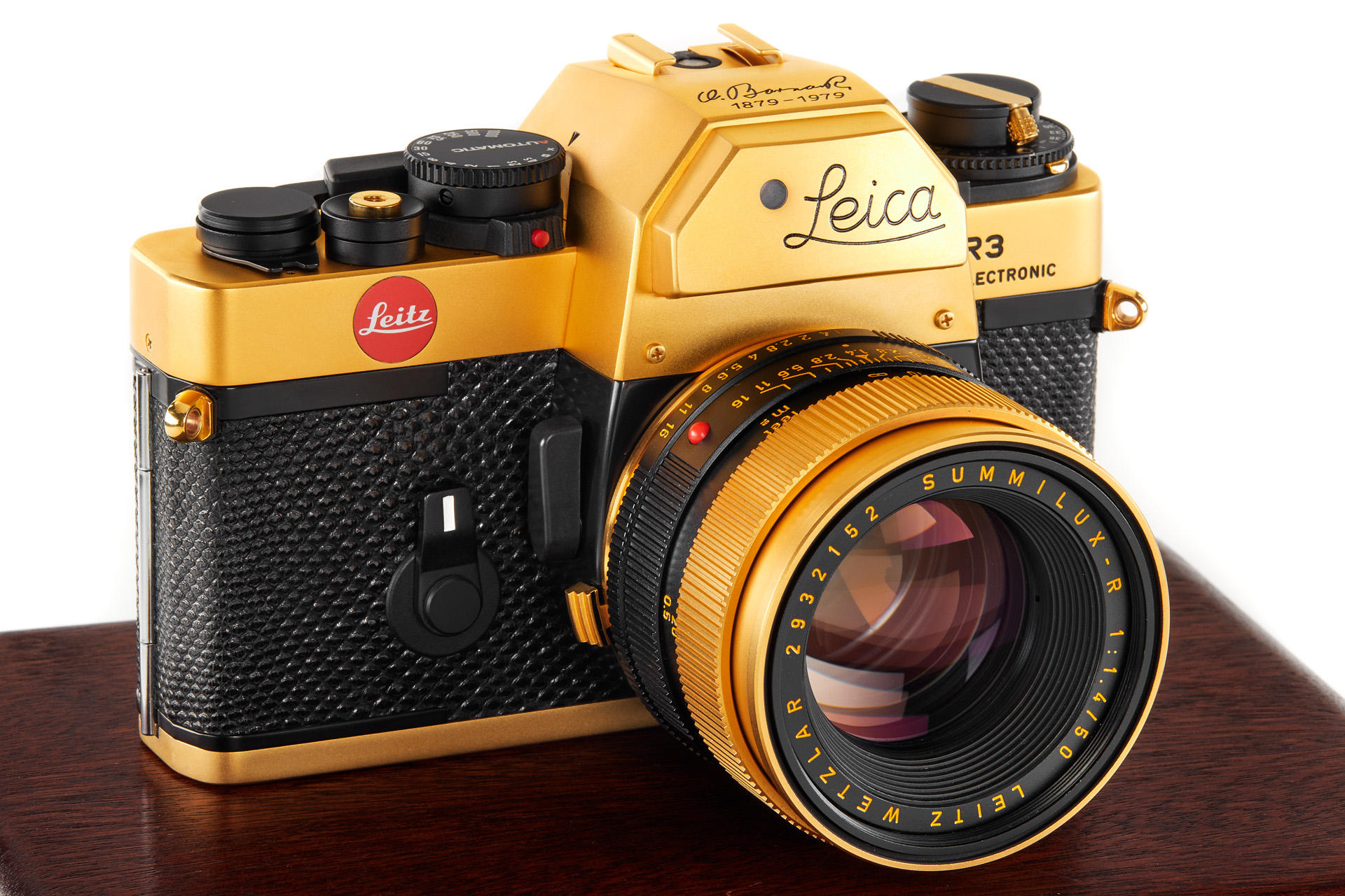 Leica R3 Gold 'Oskar Barnack'