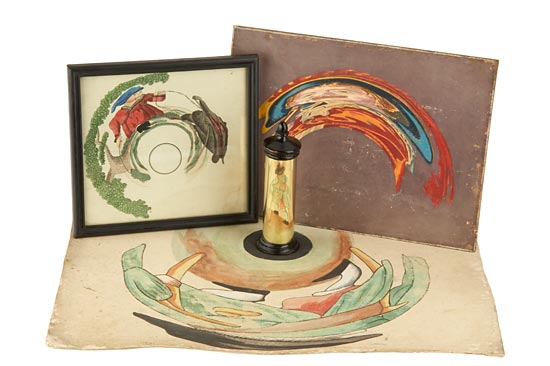 Three Anamorphic Pictures and an Anamorphoscope | AI_10_15806