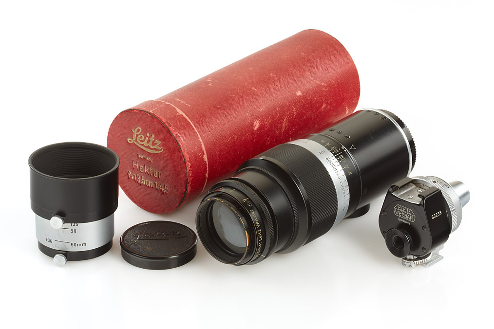 Hektor 4,5/13,5cm Schwarz/Chrom