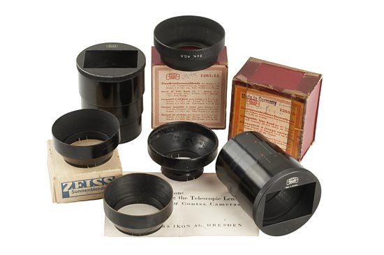 Contax hoods (various)