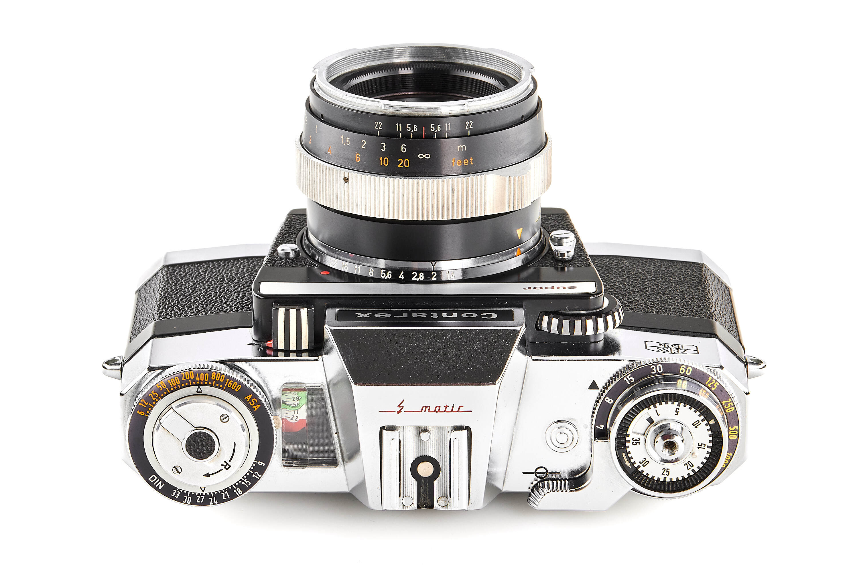 Contarex Super chrome with Planar 2/50mm *