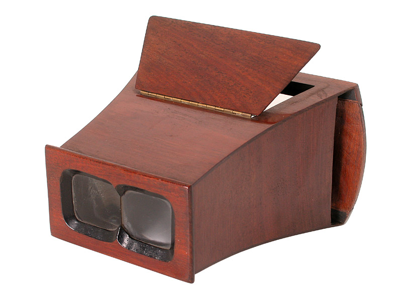Brewster type, English  Stereo viewer Brewster type, English  Stereo viewer